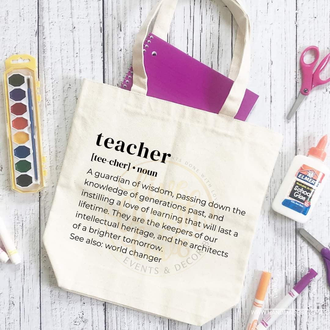 Teacher Tote Bags