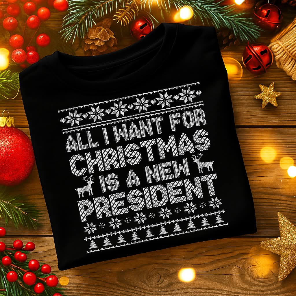 All I Want For Christmas Is A New President