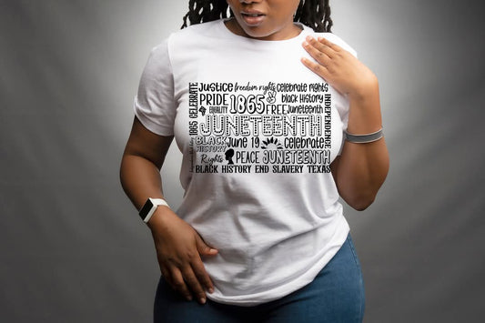 Juneteenth Word Art