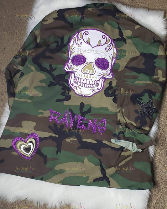 Skull Camo Jacket